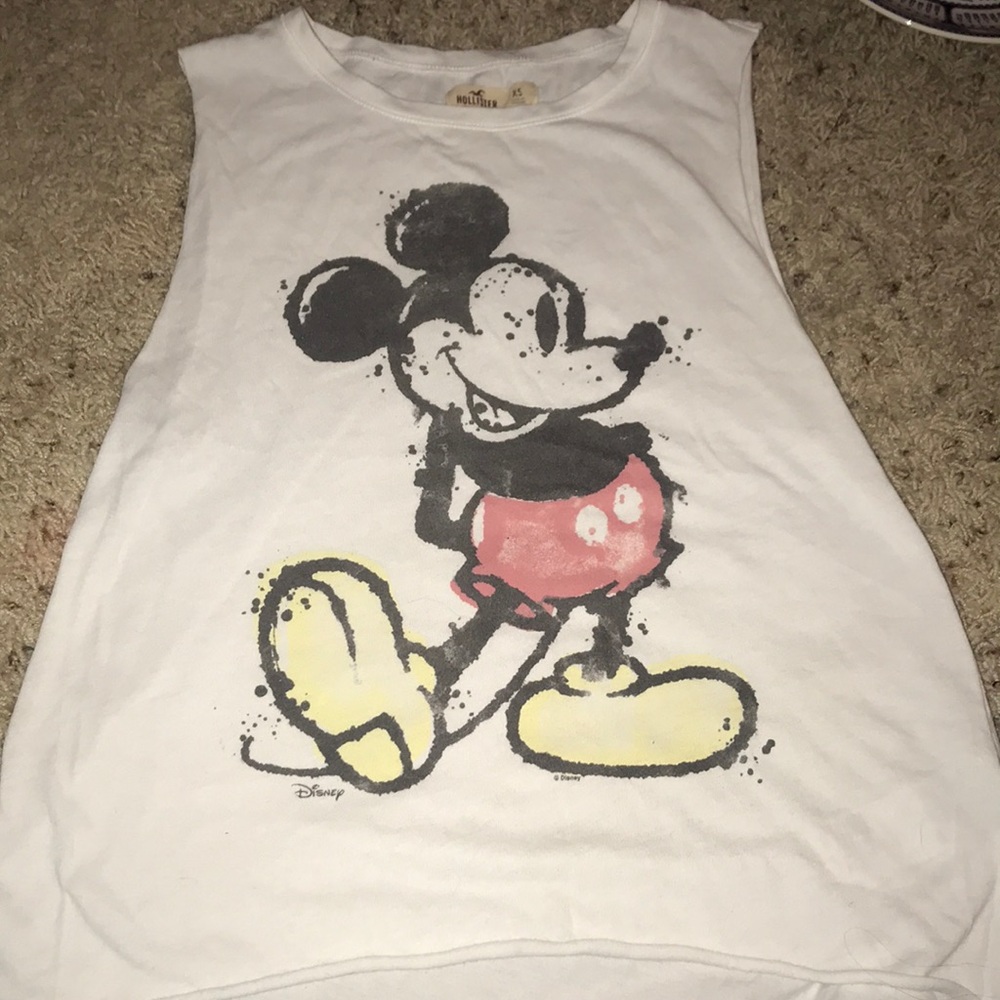 Hollister Mickey Mouse tank top